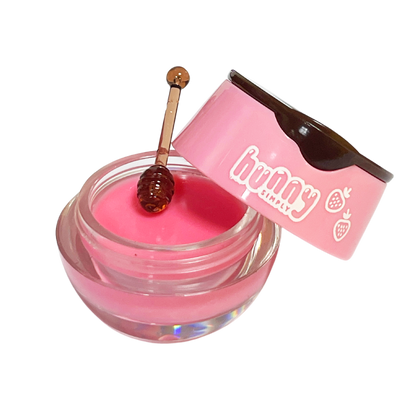 Hunny Simply Strawberry Lip Balm with Hunny Dipper Applicator