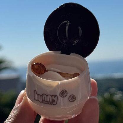 Hunny Simply Coconut Lip Balm with Hunny Dipper Applicator