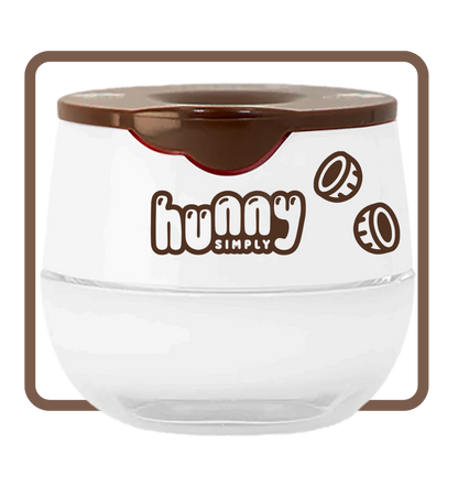 Hunny Simply Coconut Lip Balm with Hunny Dipper Applicator
