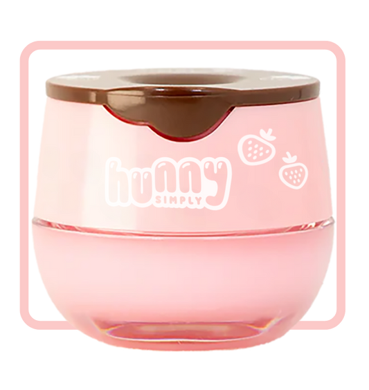 Hunny Simply Strawberry Lip Balm with Hunny Dipper Applicator